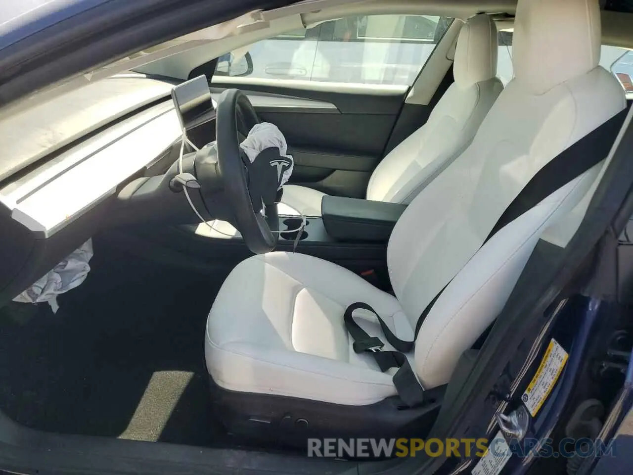 7 Photograph of a damaged car 5YJ3E1EB2NF243381 TESLA MODEL 3 2022