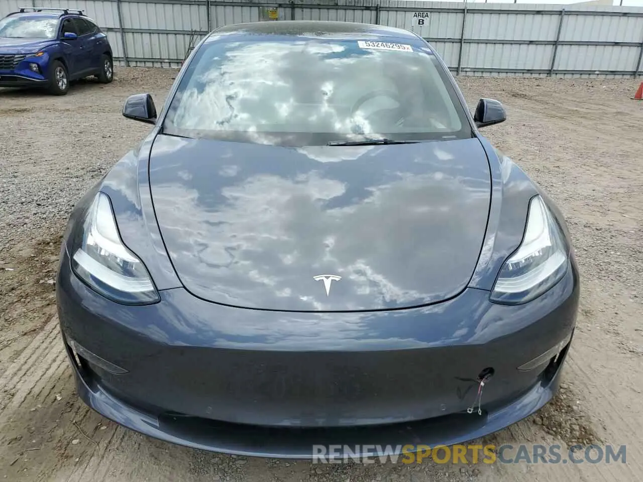 5 Photograph of a damaged car 5YJ3E1EB2NF263064 TESLA MODEL 3 2022