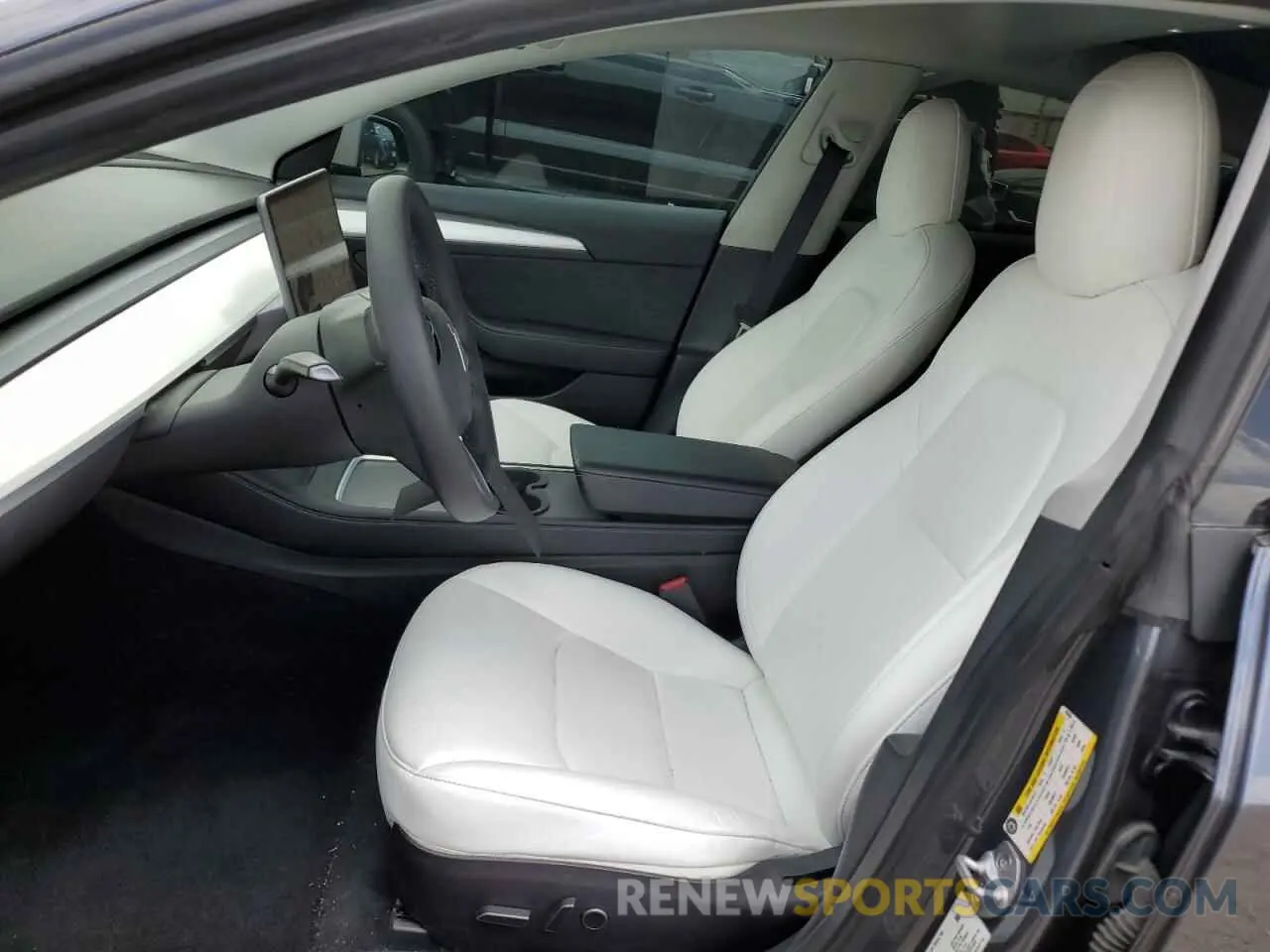 7 Photograph of a damaged car 5YJ3E1EB2NF263064 TESLA MODEL 3 2022