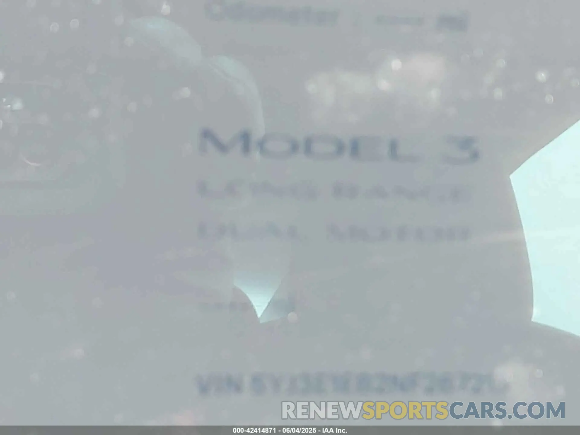7 Photograph of a damaged car 5YJ3E1EB2NF267213 TESLA MODEL 3 2022