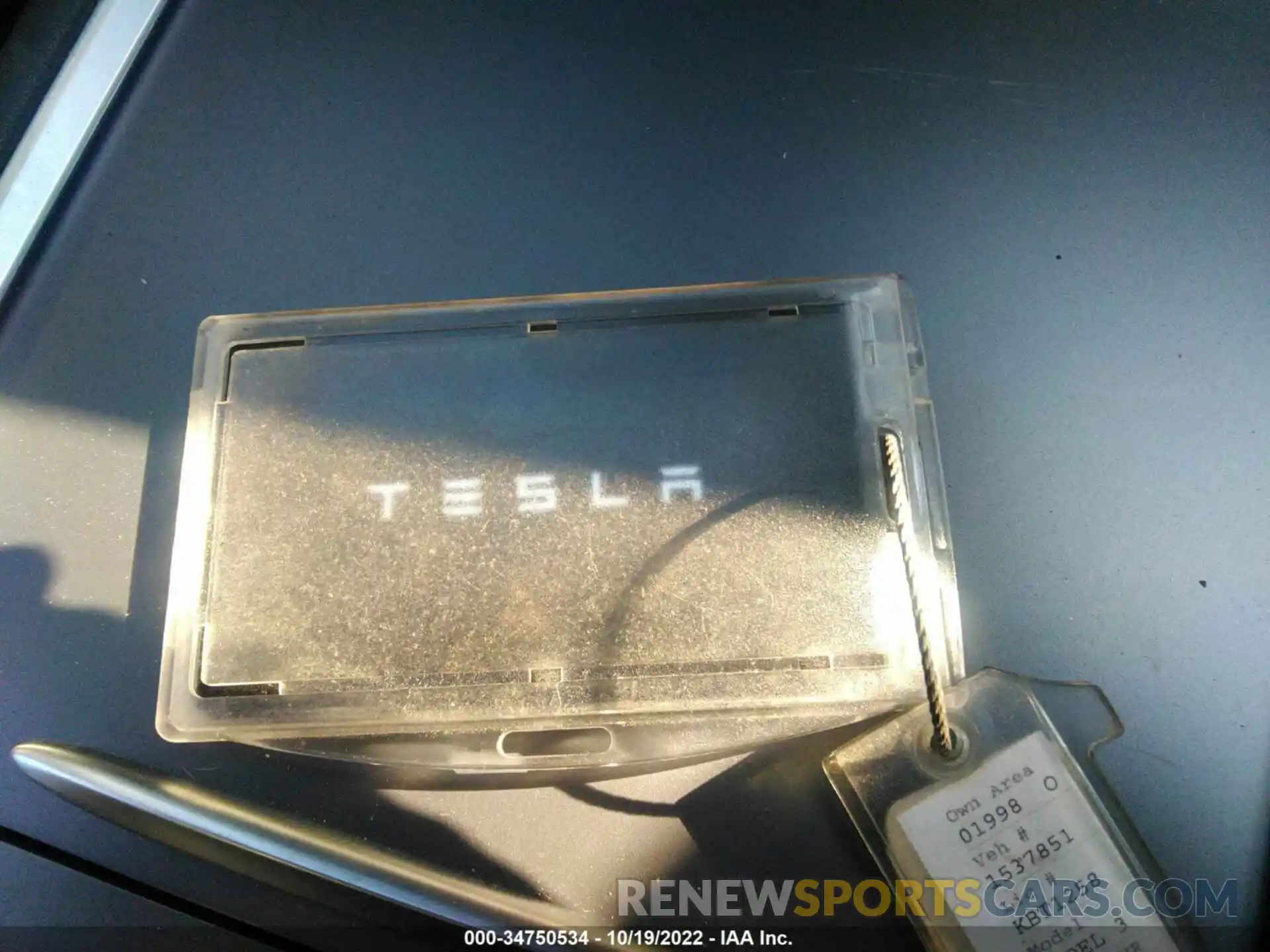 11 Photograph of a damaged car 5YJ3E1EB2NF288062 TESLA MODEL 3 2022