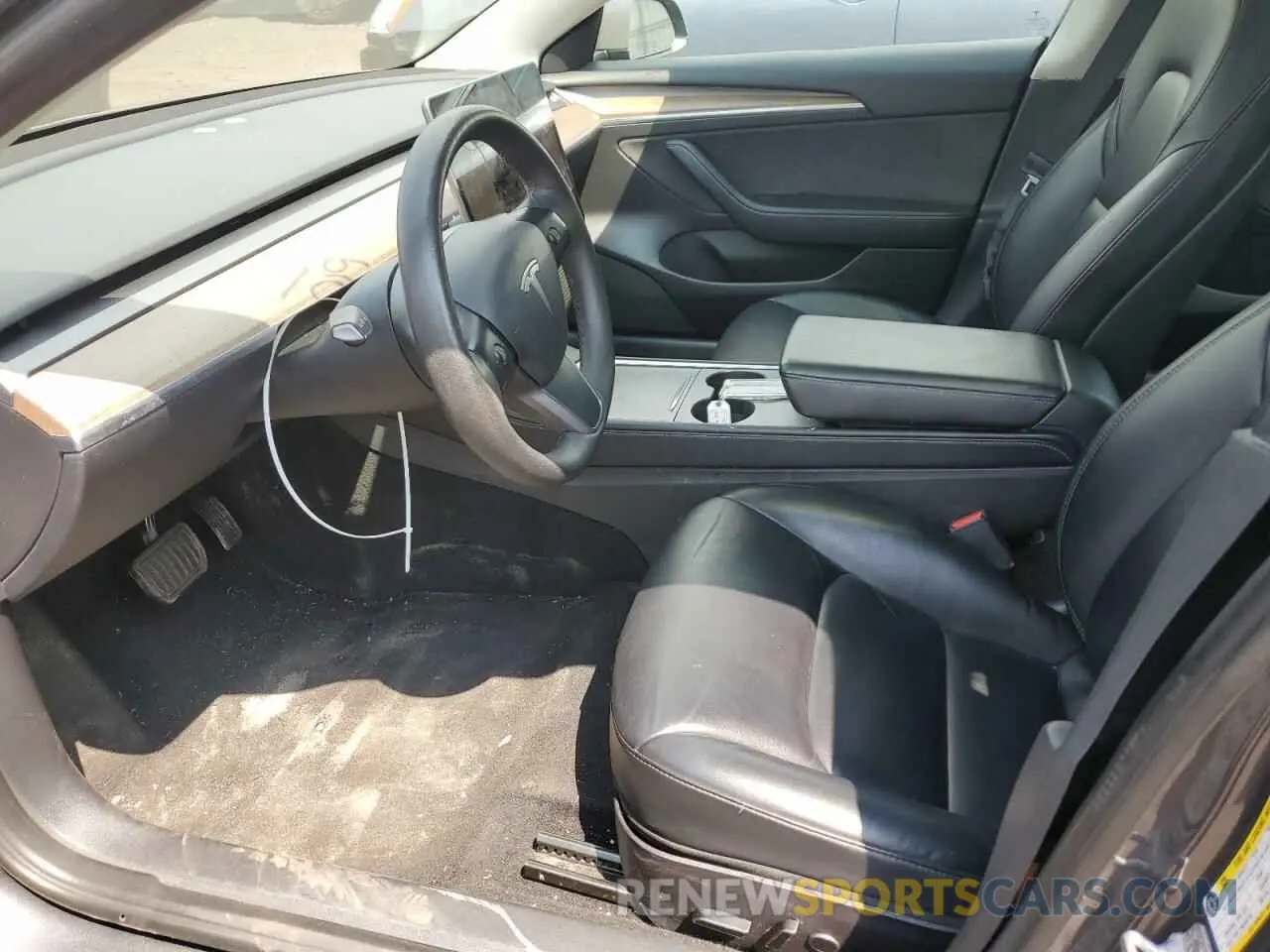 7 Photograph of a damaged car 5YJ3E1EB2NF289356 TESLA MODEL 3 2022