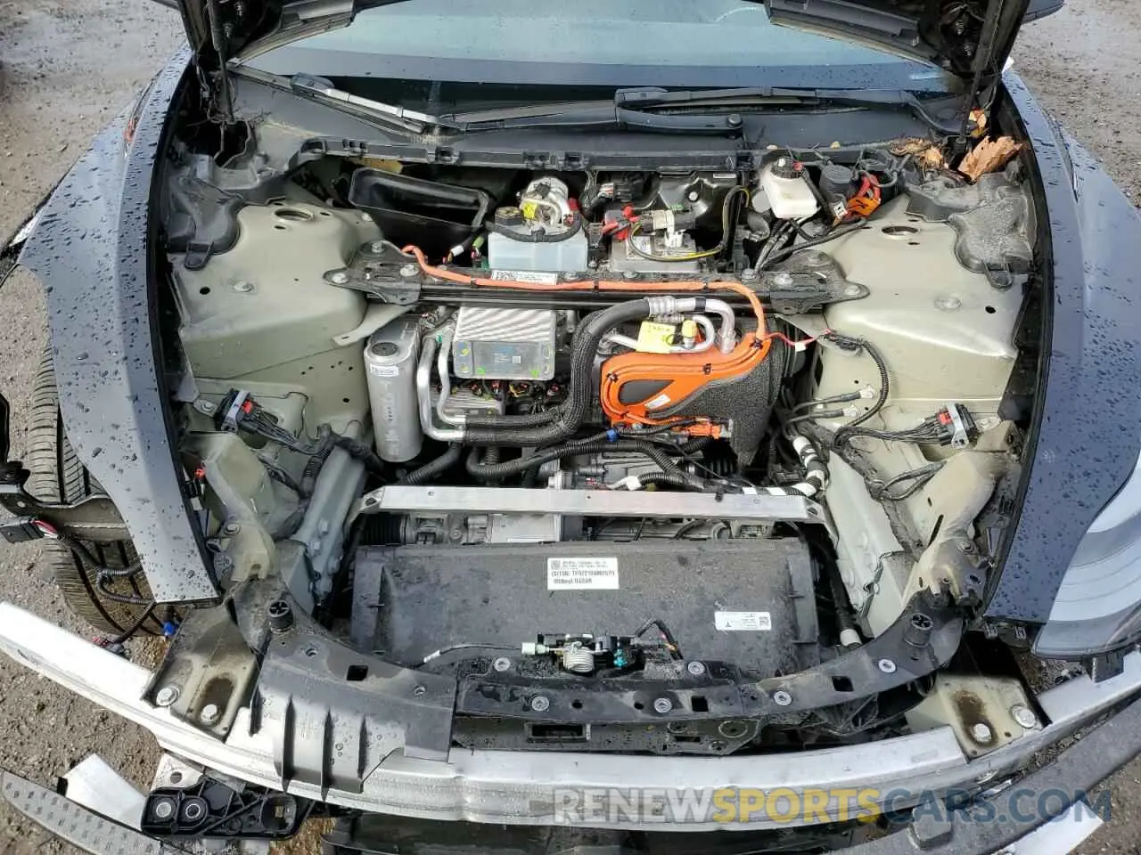 12 Photograph of a damaged car 5YJ3E1EB2NF313672 TESLA MODEL 3 2022