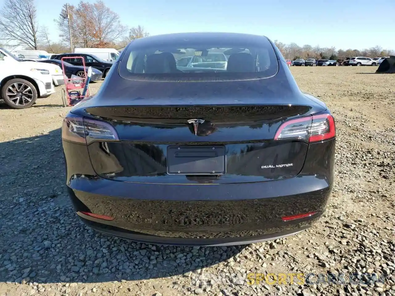 6 Photograph of a damaged car 5YJ3E1EB2NF344808 TESLA MODEL 3 2022