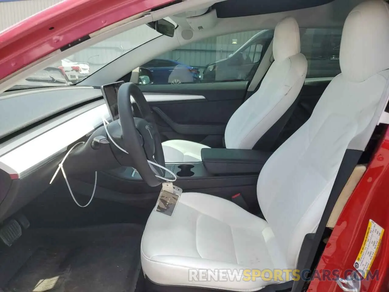 7 Photograph of a damaged car 5YJ3E1EB2NF345120 TESLA MODEL 3 2022