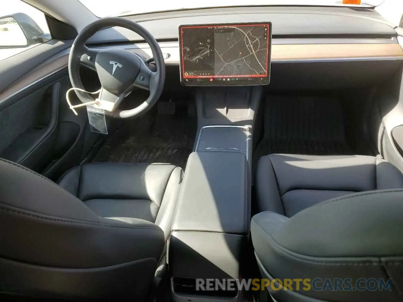 8 Photograph of a damaged car 5YJ3E1EB2NF350463 TESLA MODEL 3 2022