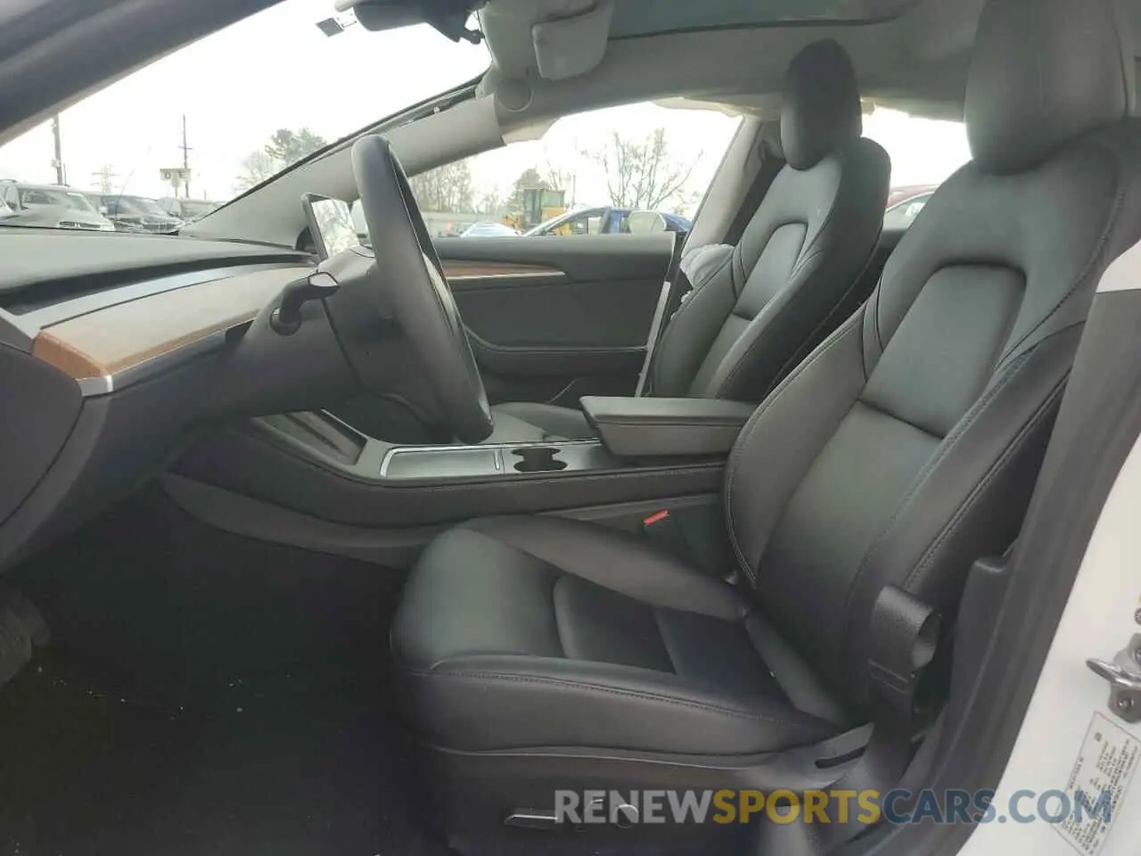 7 Photograph of a damaged car 5YJ3E1EB2NF361821 TESLA MODEL 3 2022