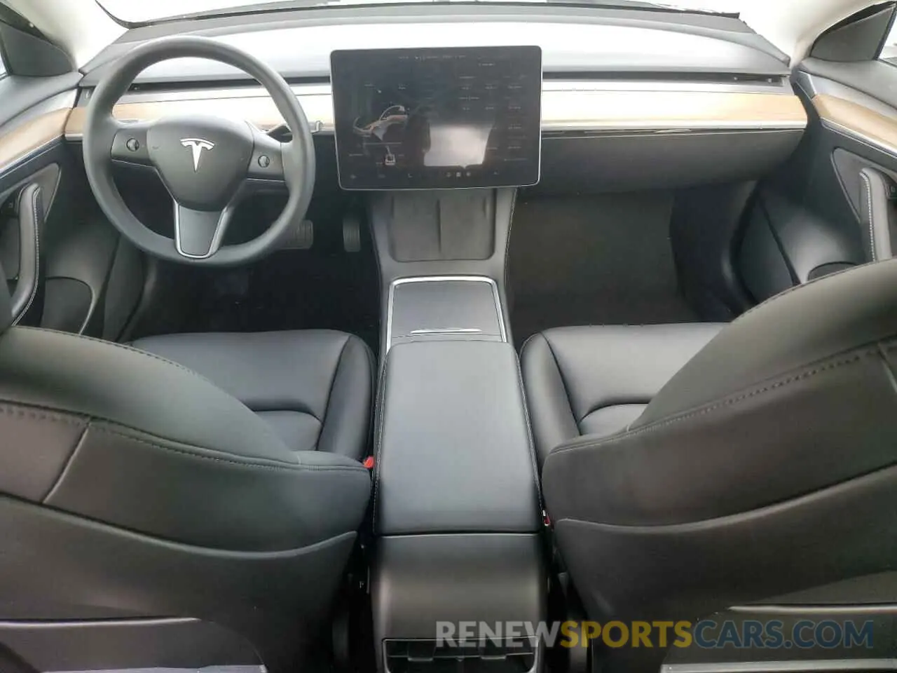 8 Photograph of a damaged car 5YJ3E1EB2NF361821 TESLA MODEL 3 2022