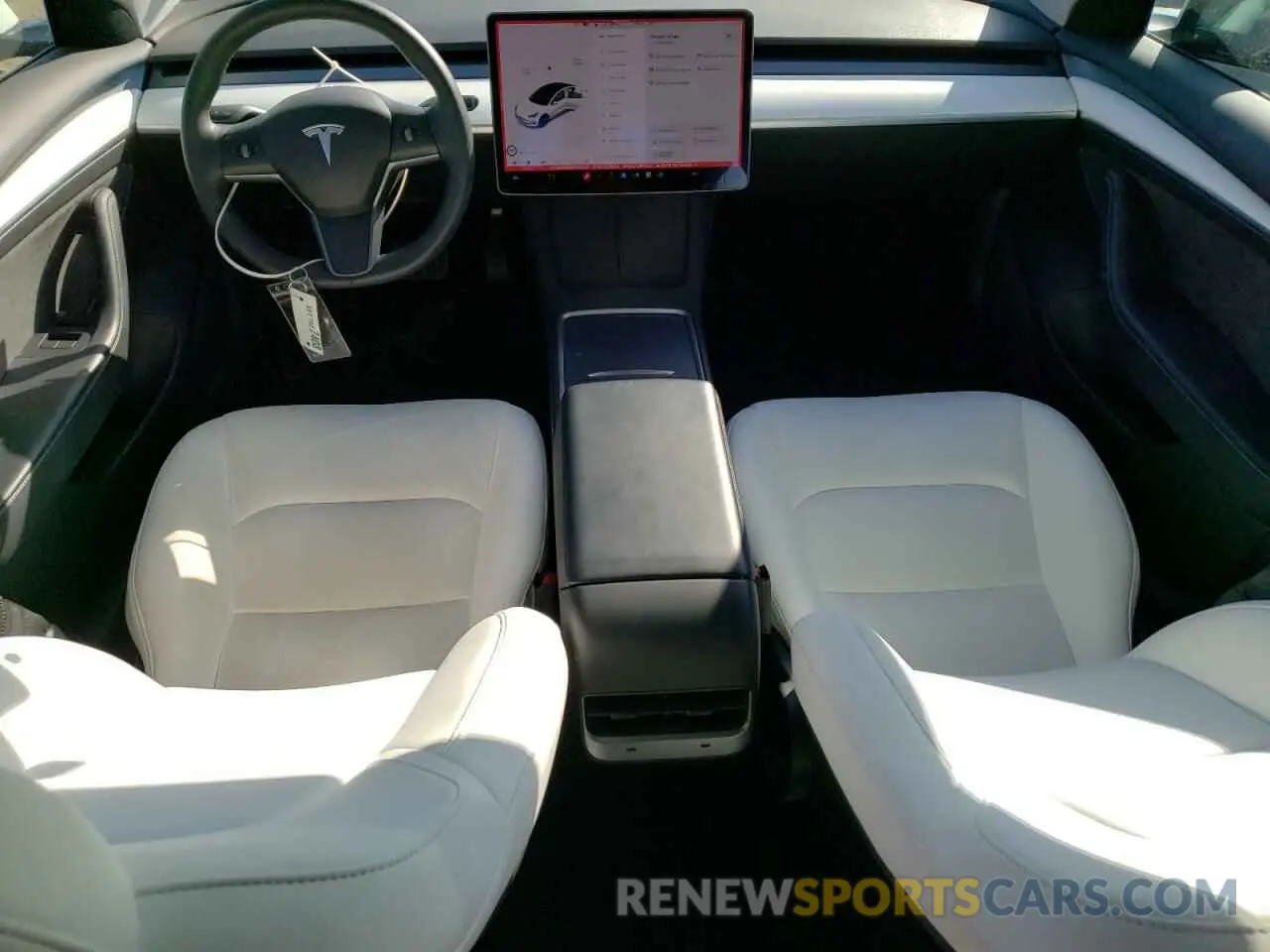 8 Photograph of a damaged car 5YJ3E1EB3NF102612 TESLA MODEL 3 2022