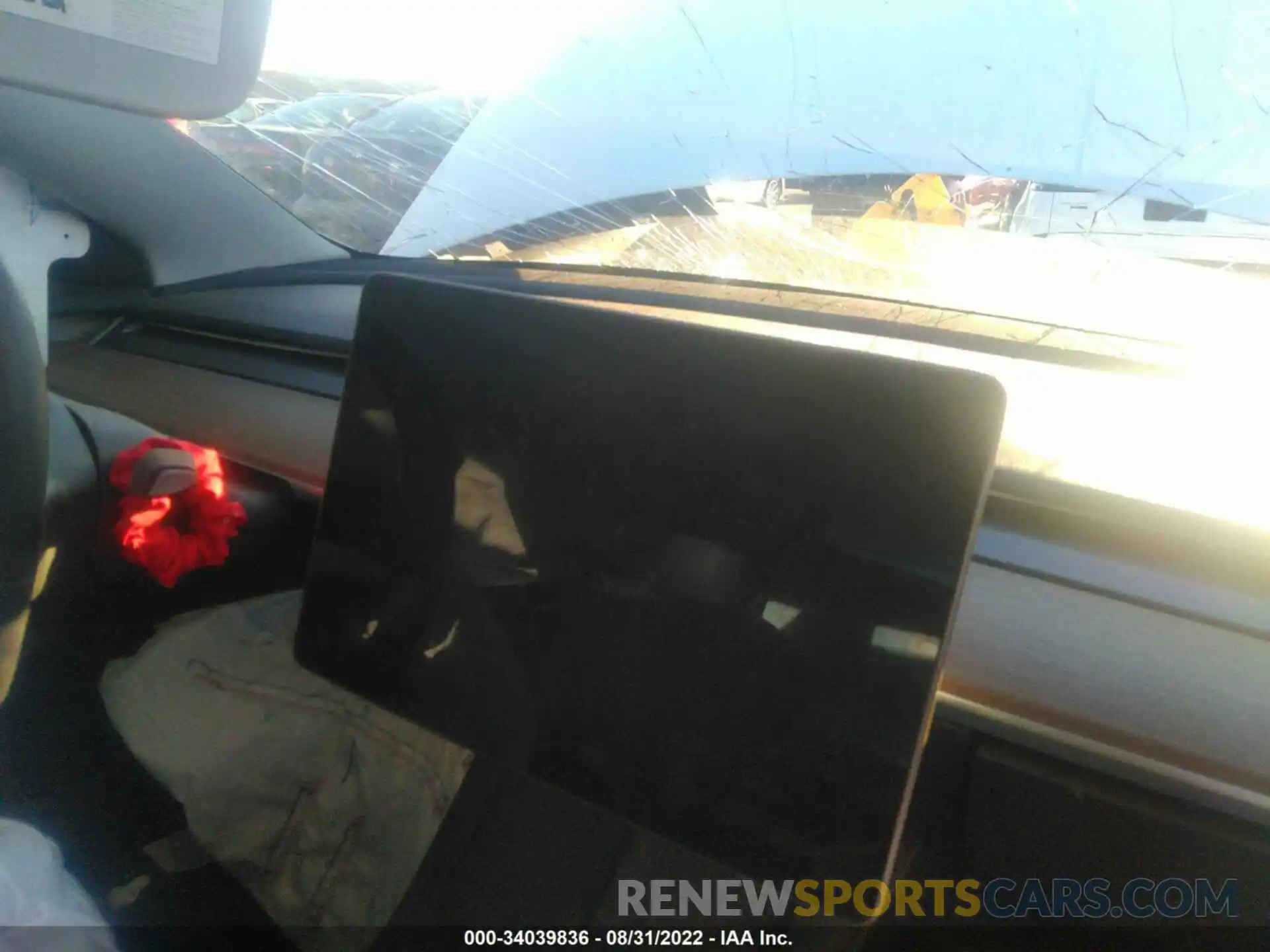 7 Photograph of a damaged car 5YJ3E1EB3NF106983 TESLA MODEL 3 2022