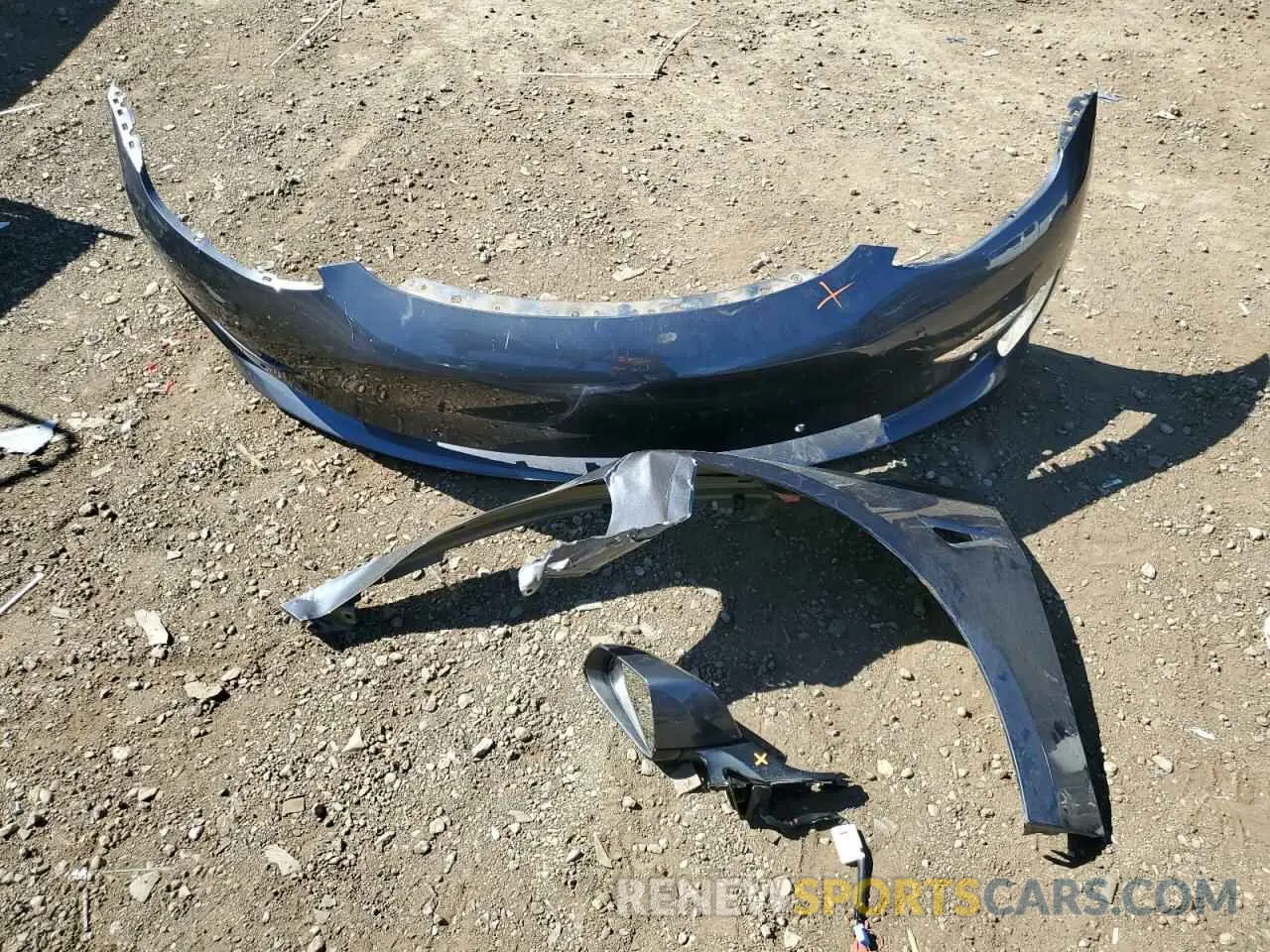 12 Photograph of a damaged car 5YJ3E1EB3NF123847 TESLA MODEL 3 2022