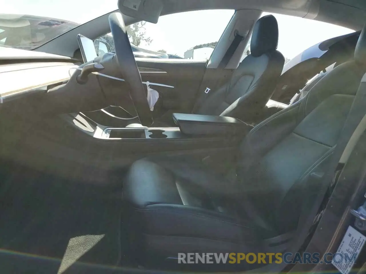 7 Photograph of a damaged car 5YJ3E1EB3NF123847 TESLA MODEL 3 2022