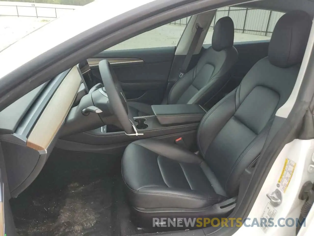 7 Photograph of a damaged car 5YJ3E1EB3NF131334 TESLA MODEL 3 2022