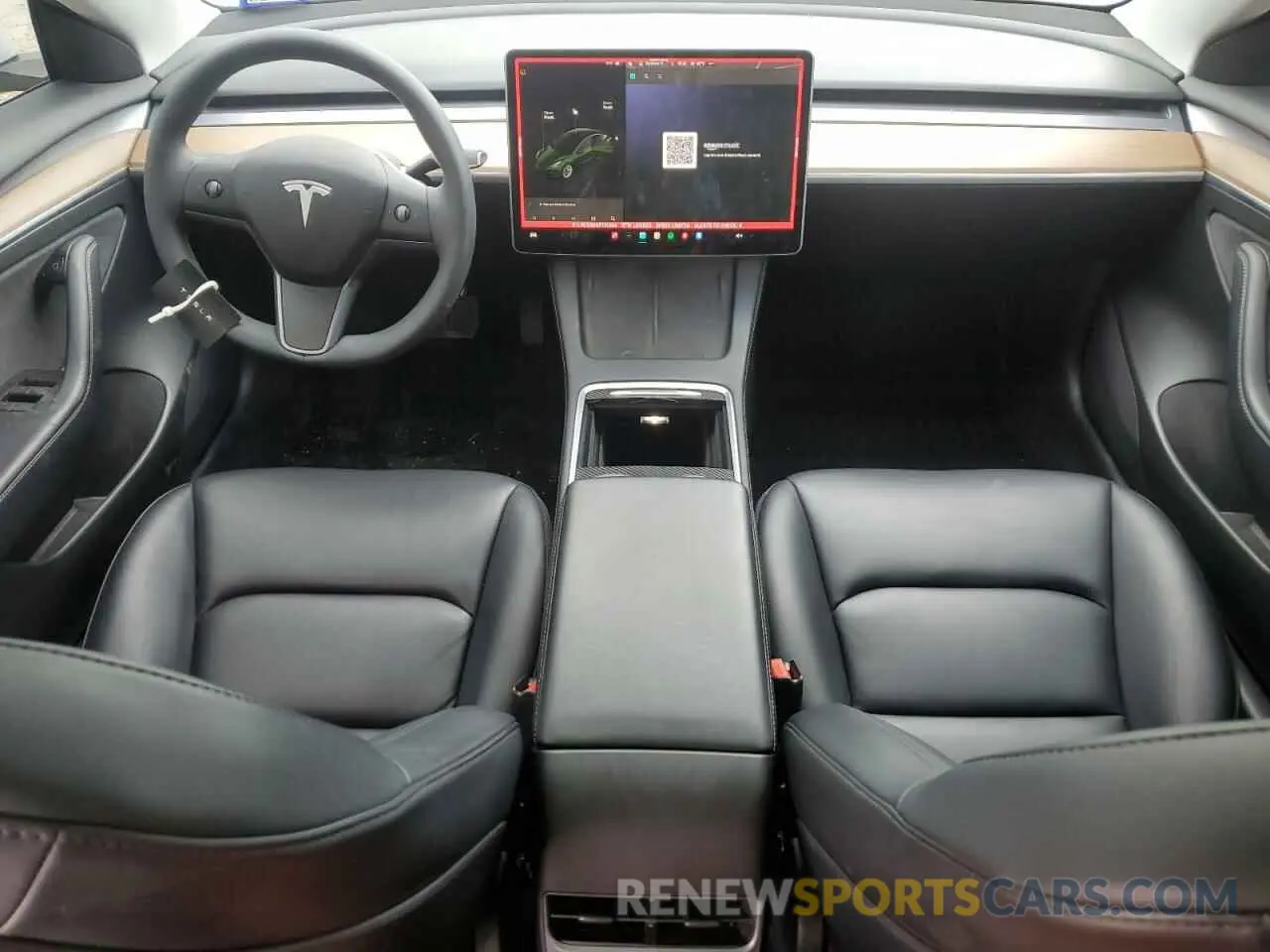 8 Photograph of a damaged car 5YJ3E1EB3NF131334 TESLA MODEL 3 2022