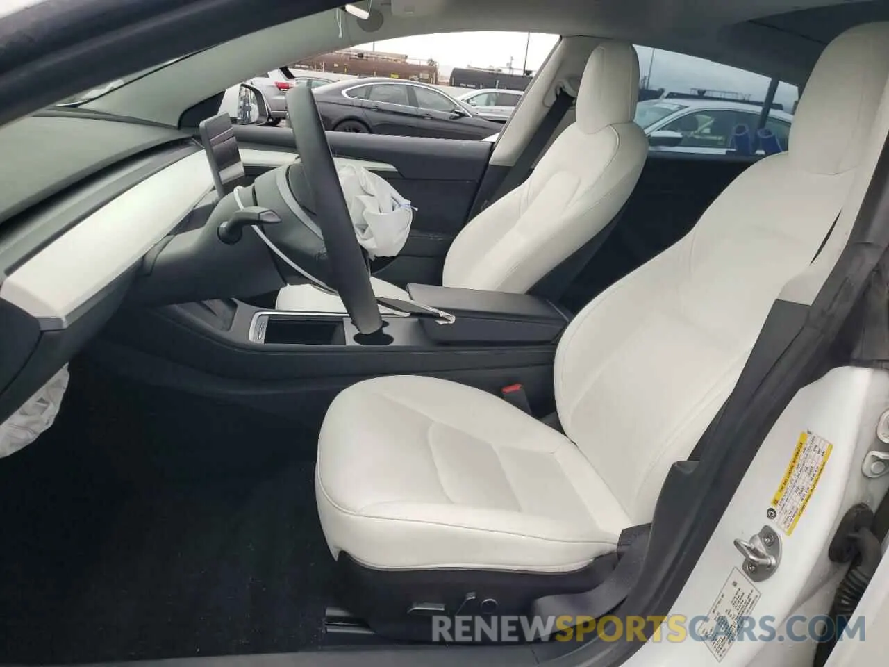 7 Photograph of a damaged car 5YJ3E1EB3NF136551 TESLA MODEL 3 2022
