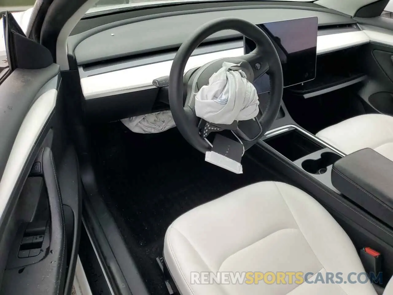 8 Photograph of a damaged car 5YJ3E1EB3NF136551 TESLA MODEL 3 2022