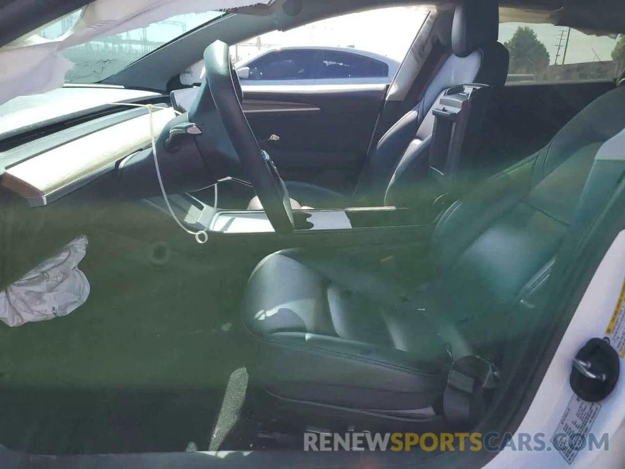 7 Photograph of a damaged car 5YJ3E1EB3NF143581 TESLA MODEL 3 2022