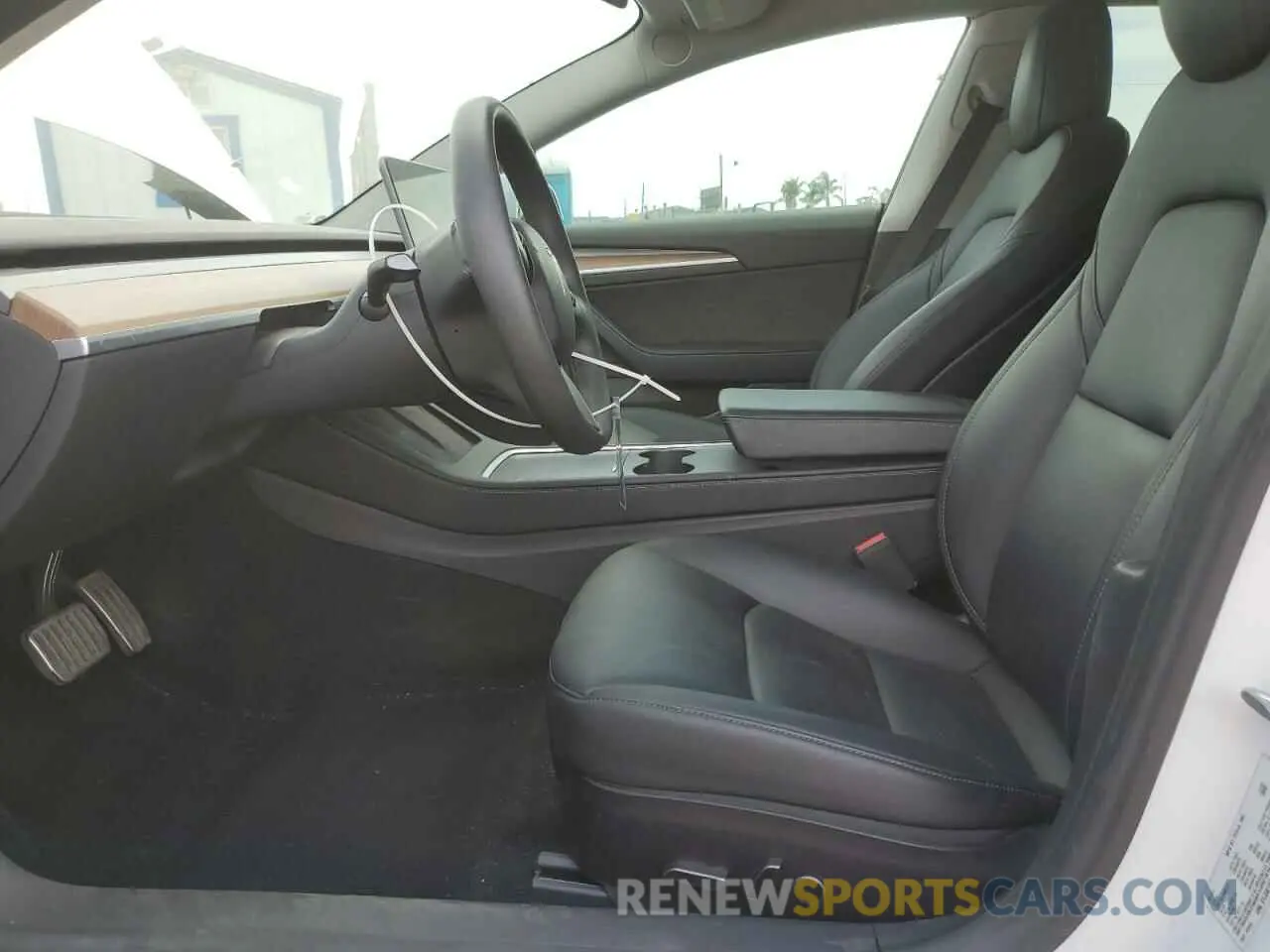 7 Photograph of a damaged car 5YJ3E1EB3NF174314 TESLA MODEL 3 2022