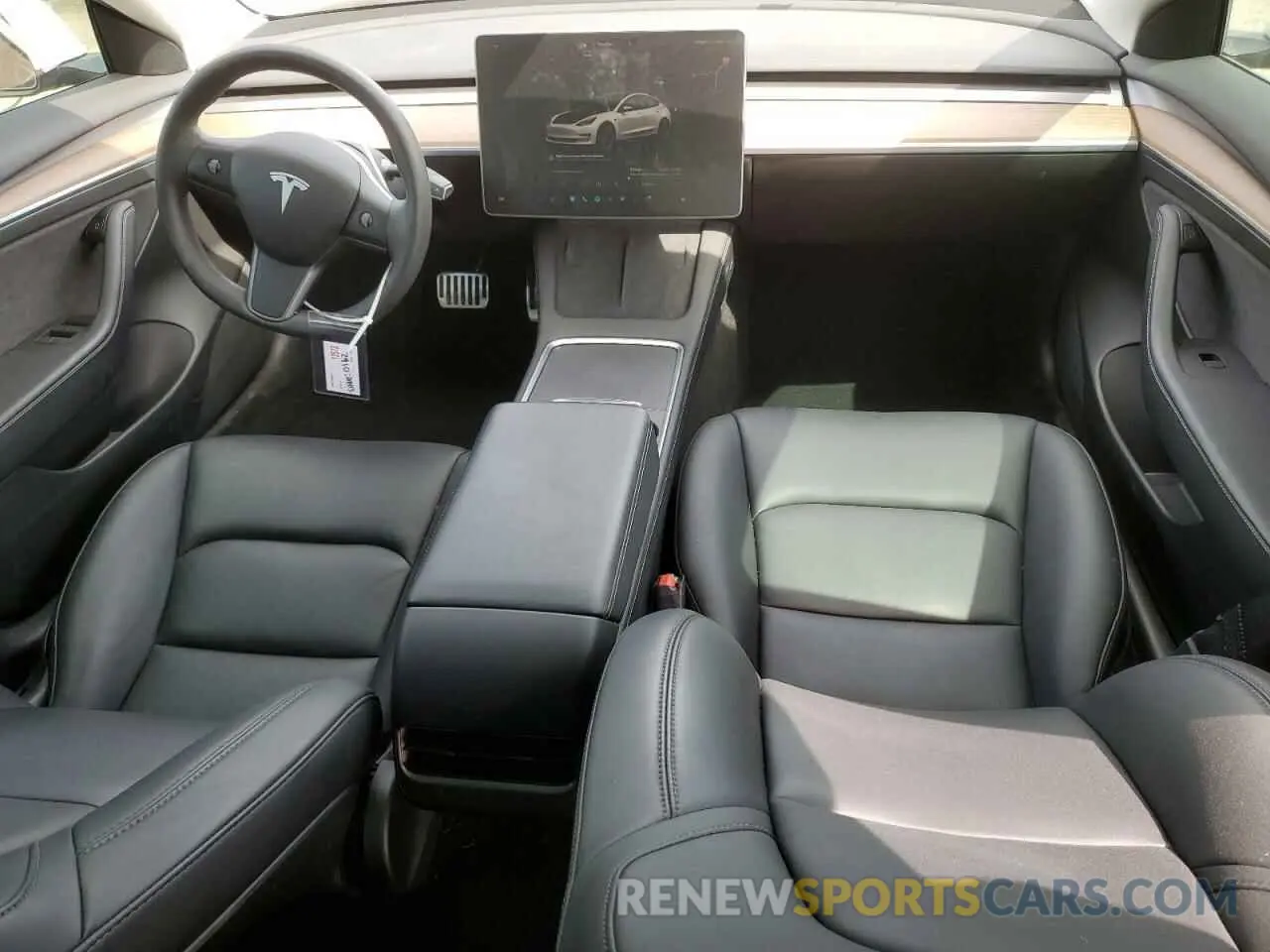 8 Photograph of a damaged car 5YJ3E1EB3NF174314 TESLA MODEL 3 2022