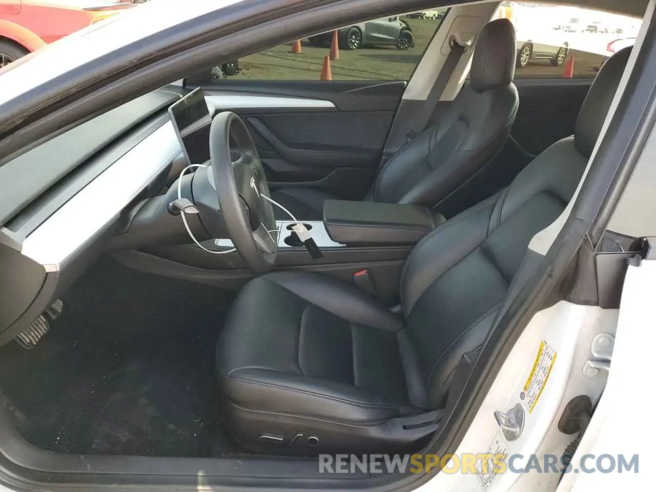 7 Photograph of a damaged car 5YJ3E1EB3NF181909 TESLA MODEL 3 2022