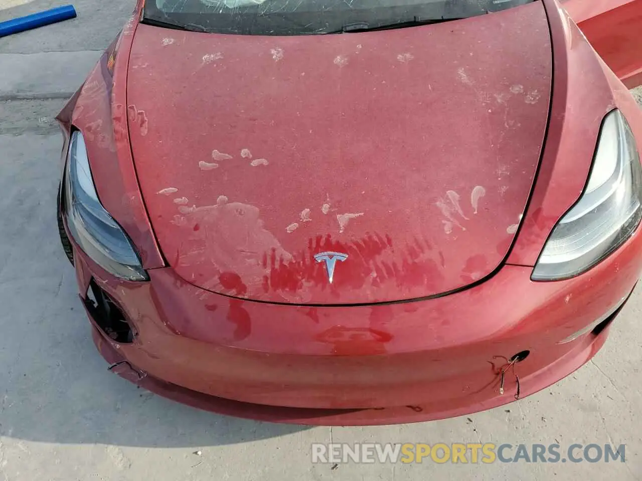 11 Photograph of a damaged car 5YJ3E1EB3NF189752 TESLA MODEL 3 2022