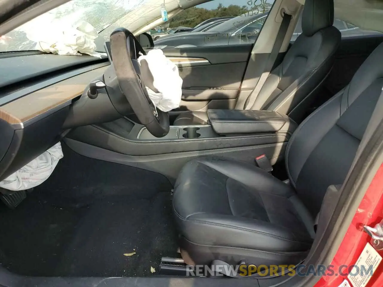 7 Photograph of a damaged car 5YJ3E1EB3NF189752 TESLA MODEL 3 2022