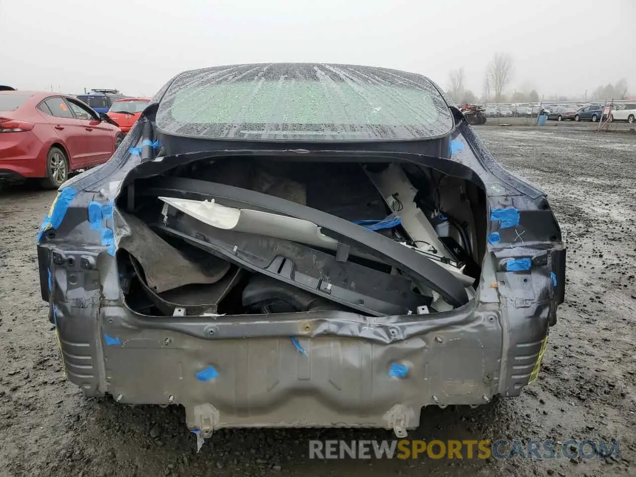 6 Photograph of a damaged car 5YJ3E1EB3NF192649 TESLA MODEL 3 2022
