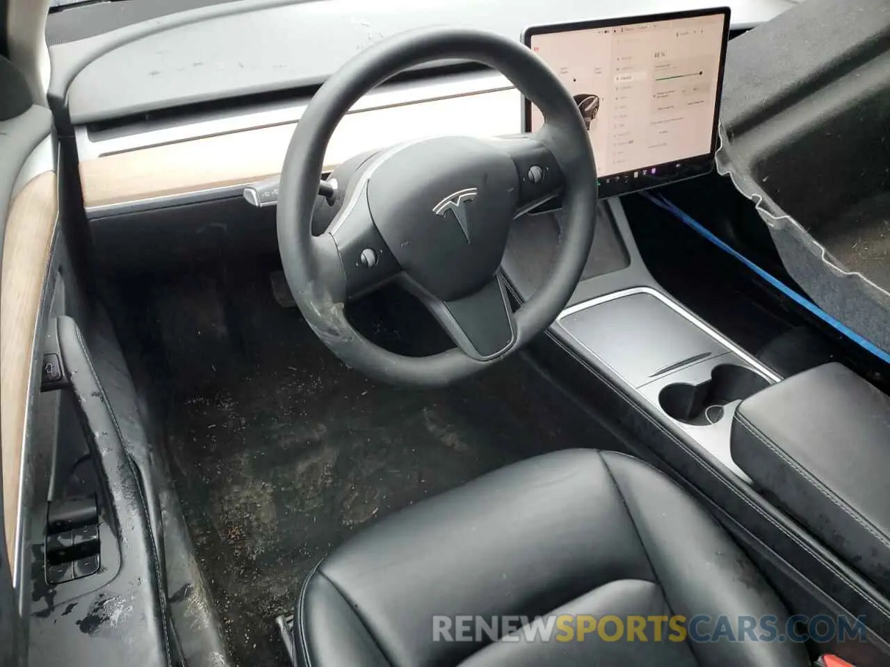 8 Photograph of a damaged car 5YJ3E1EB3NF192649 TESLA MODEL 3 2022