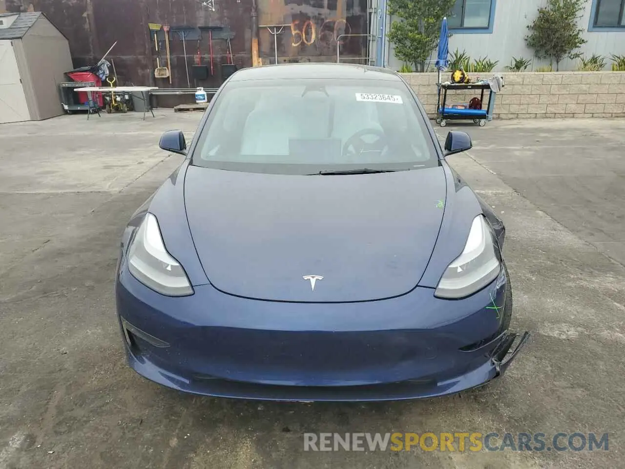 5 Photograph of a damaged car 5YJ3E1EB3NF195681 TESLA MODEL 3 2022