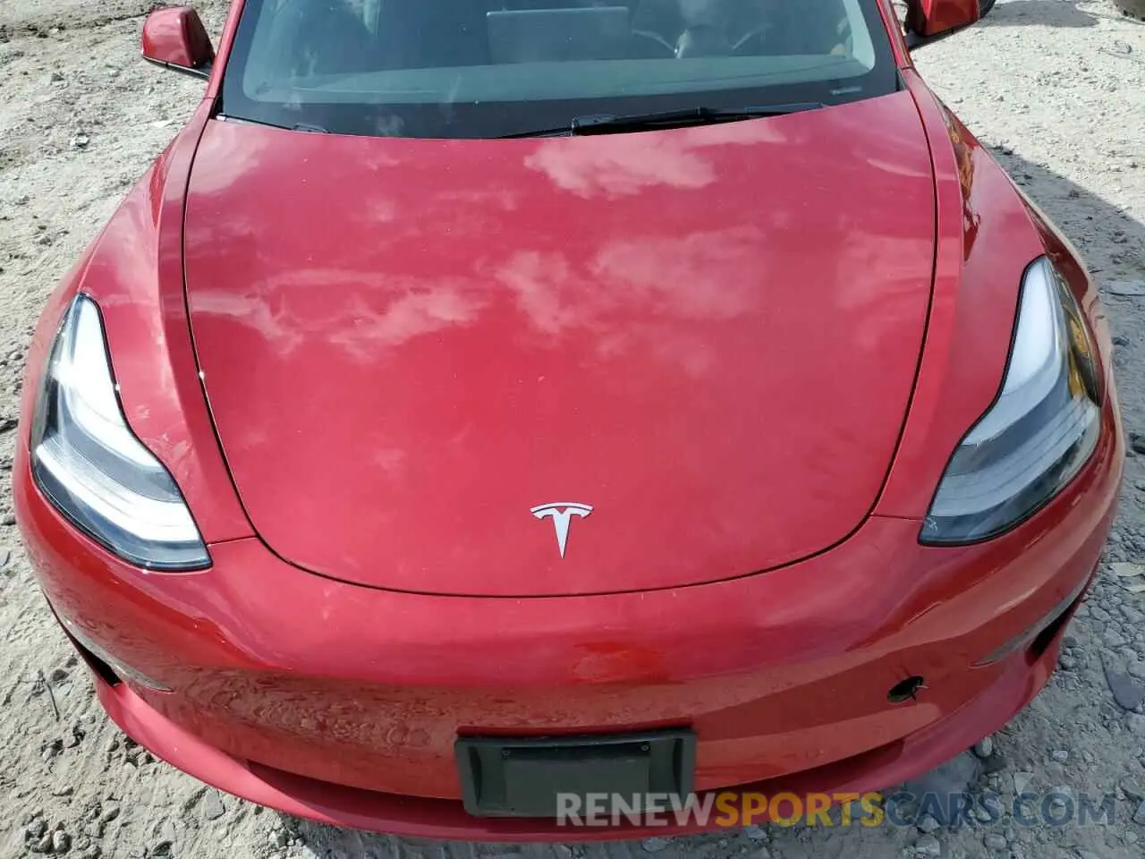 11 Photograph of a damaged car 5YJ3E1EB3NF204296 TESLA MODEL 3 2022