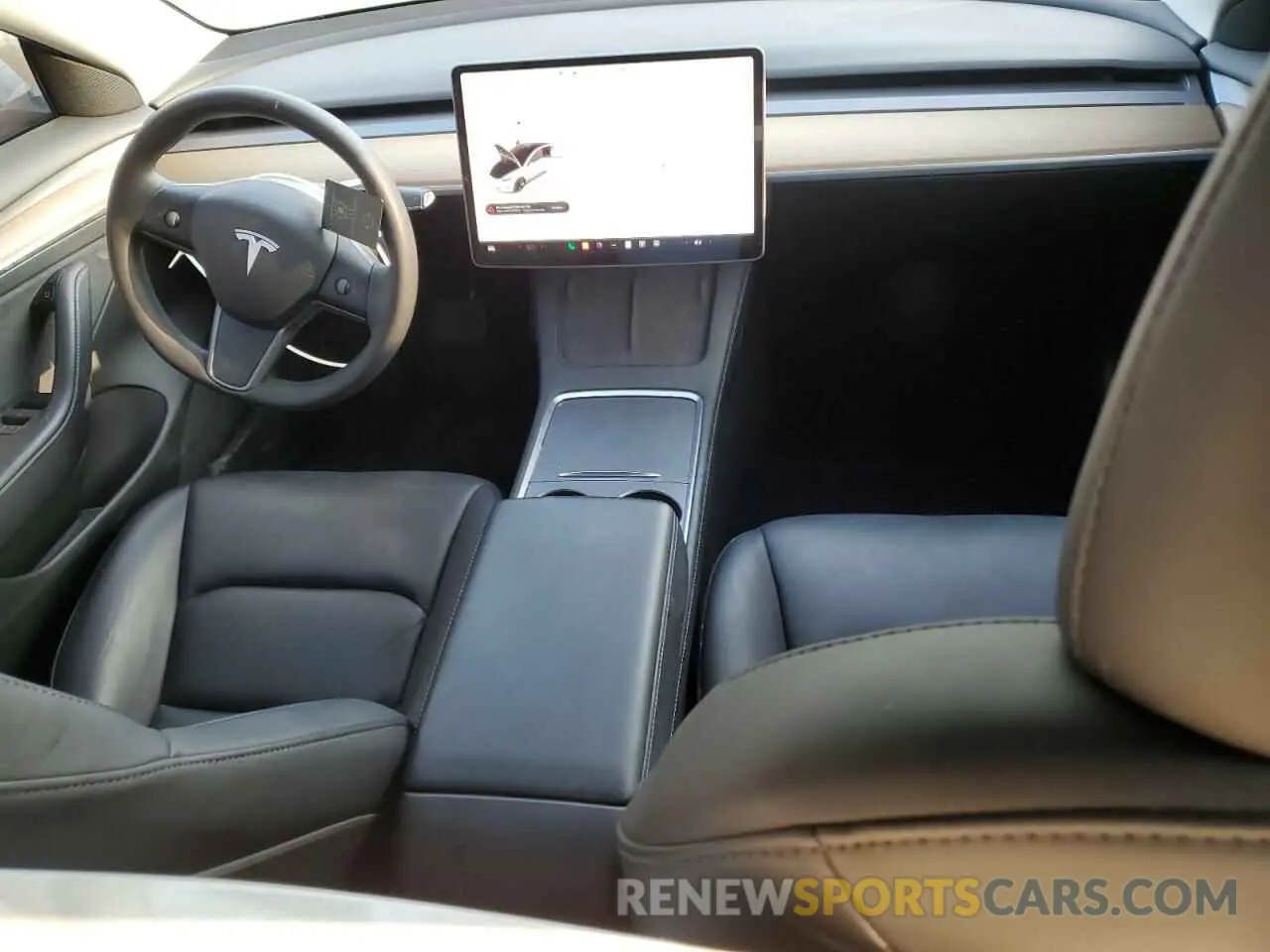 8 Photograph of a damaged car 5YJ3E1EB3NF211961 TESLA MODEL 3 2022