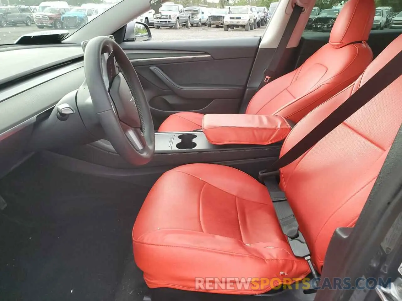 7 Photograph of a damaged car 5YJ3E1EB3NF221891 TESLA MODEL 3 2022