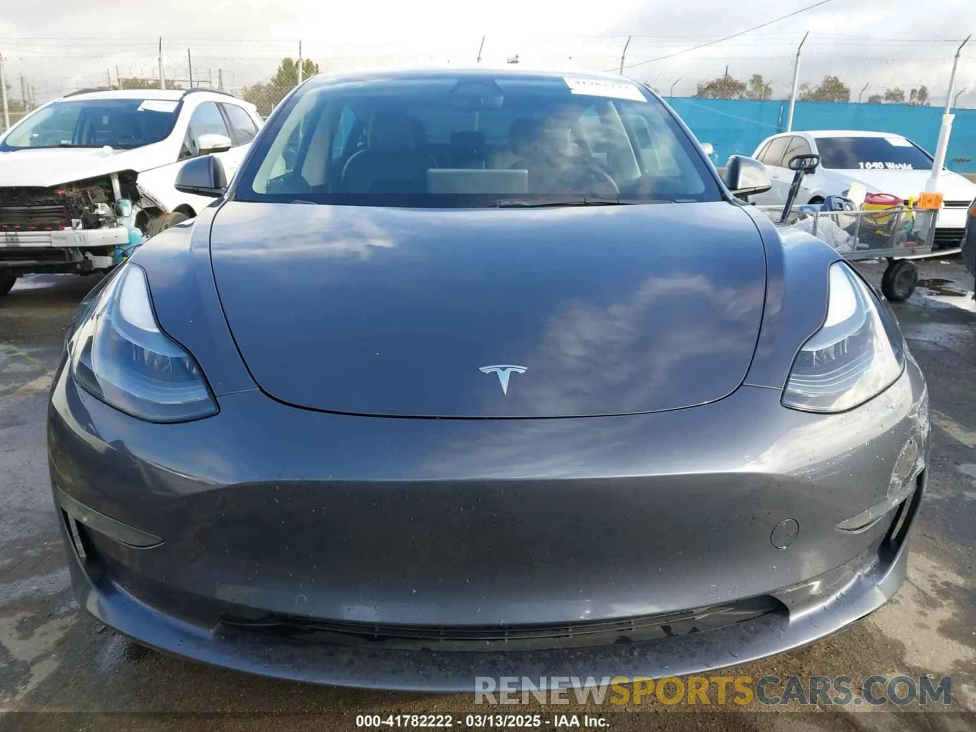 12 Photograph of a damaged car 5YJ3E1EB3NF253546 TESLA MODEL 3 2022