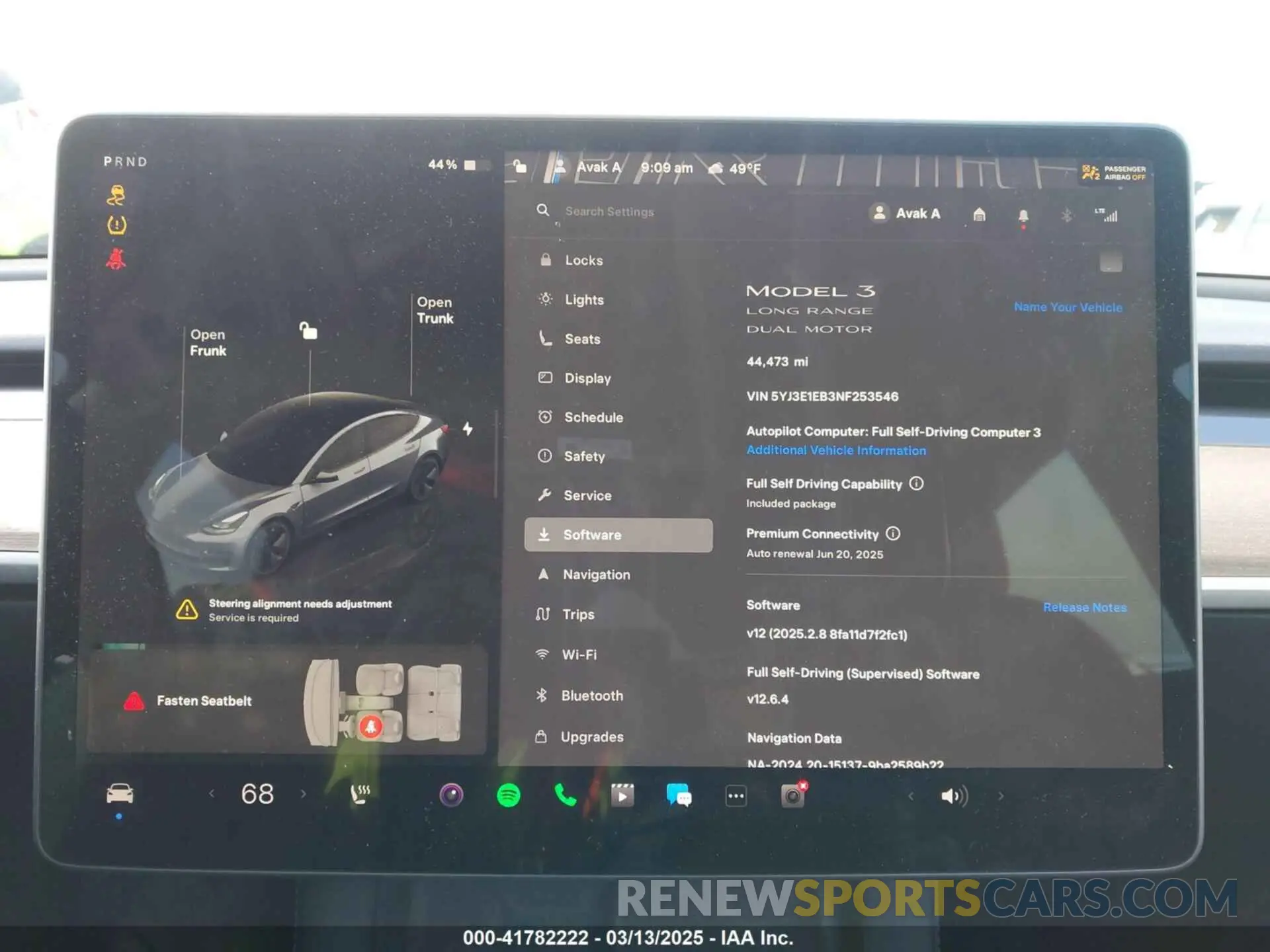 18 Photograph of a damaged car 5YJ3E1EB3NF253546 TESLA MODEL 3 2022