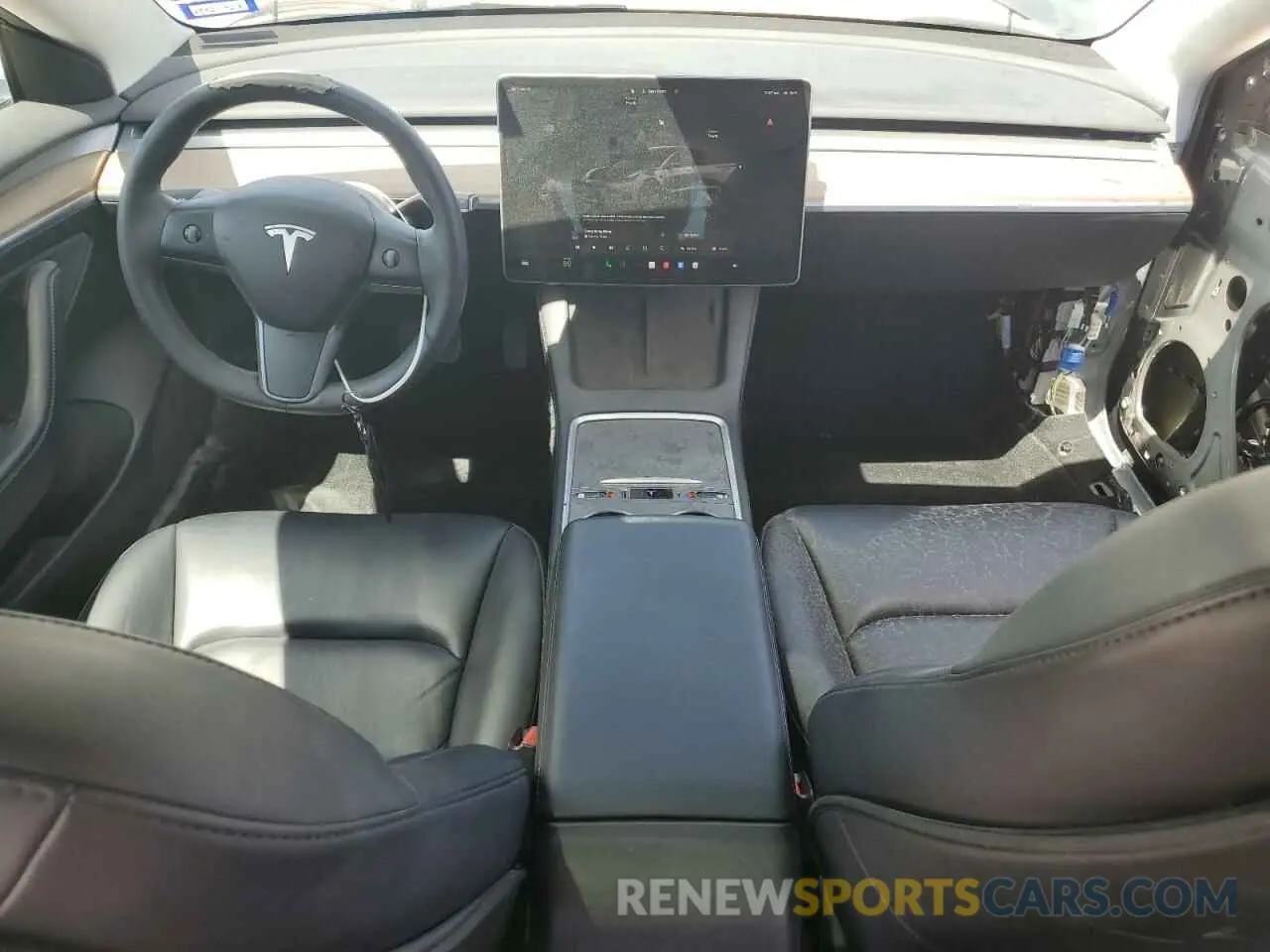 8 Photograph of a damaged car 5YJ3E1EB3NF260450 TESLA MODEL 3 2022