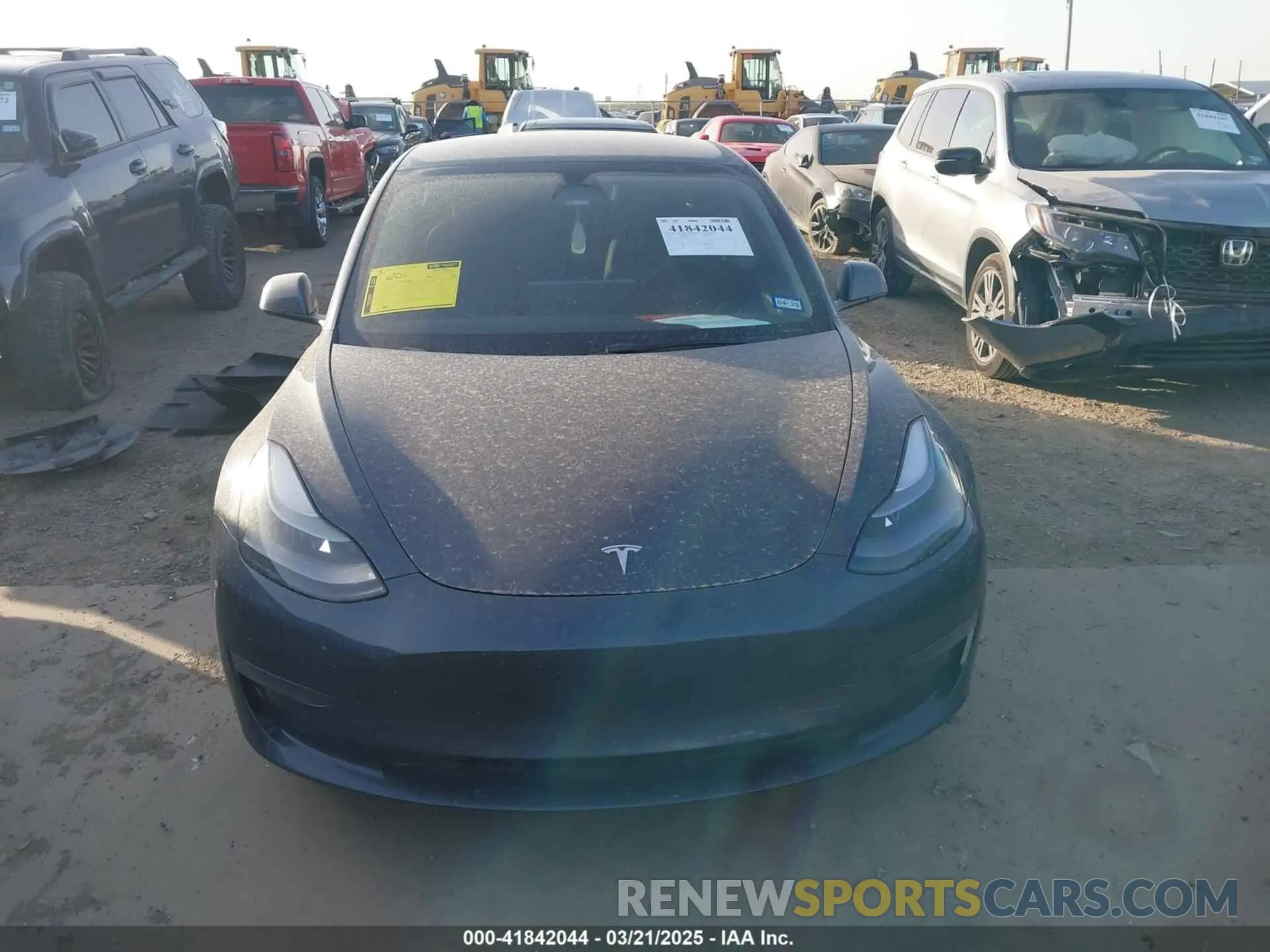11 Photograph of a damaged car 5YJ3E1EB3NF264532 TESLA MODEL 3 2022