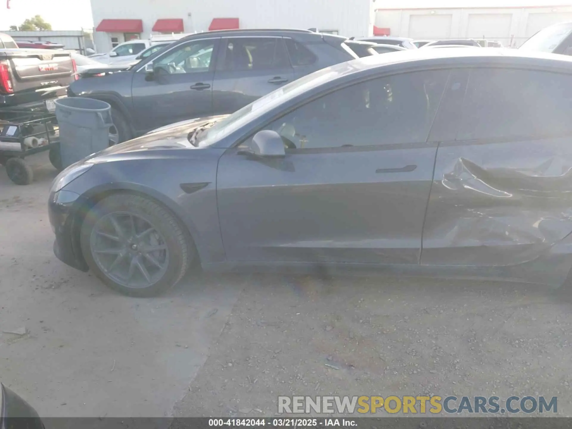 13 Photograph of a damaged car 5YJ3E1EB3NF264532 TESLA MODEL 3 2022