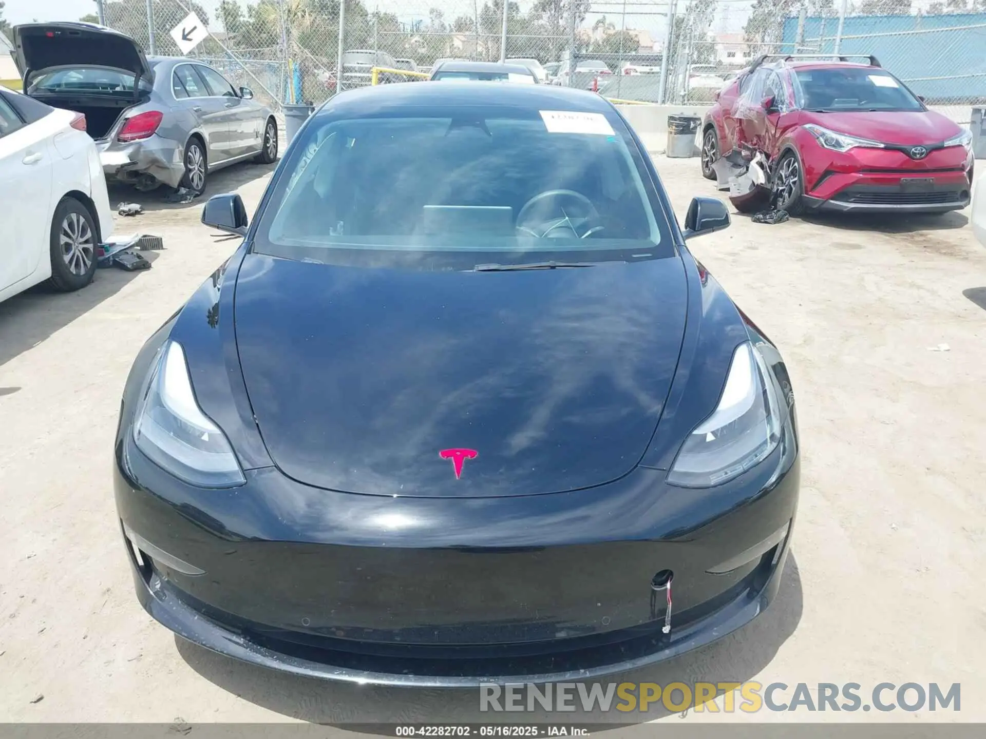 12 Photograph of a damaged car 5YJ3E1EB3NF273165 TESLA MODEL 3 2022