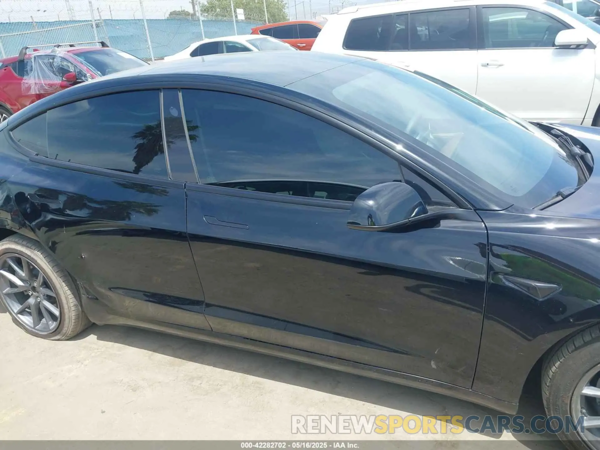 13 Photograph of a damaged car 5YJ3E1EB3NF273165 TESLA MODEL 3 2022