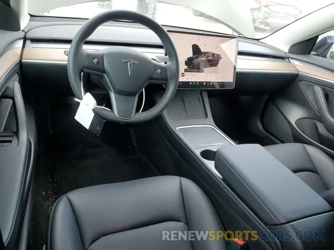 8 Photograph of a damaged car 5YJ3E1EB3NF274221 TESLA MODEL 3 2022