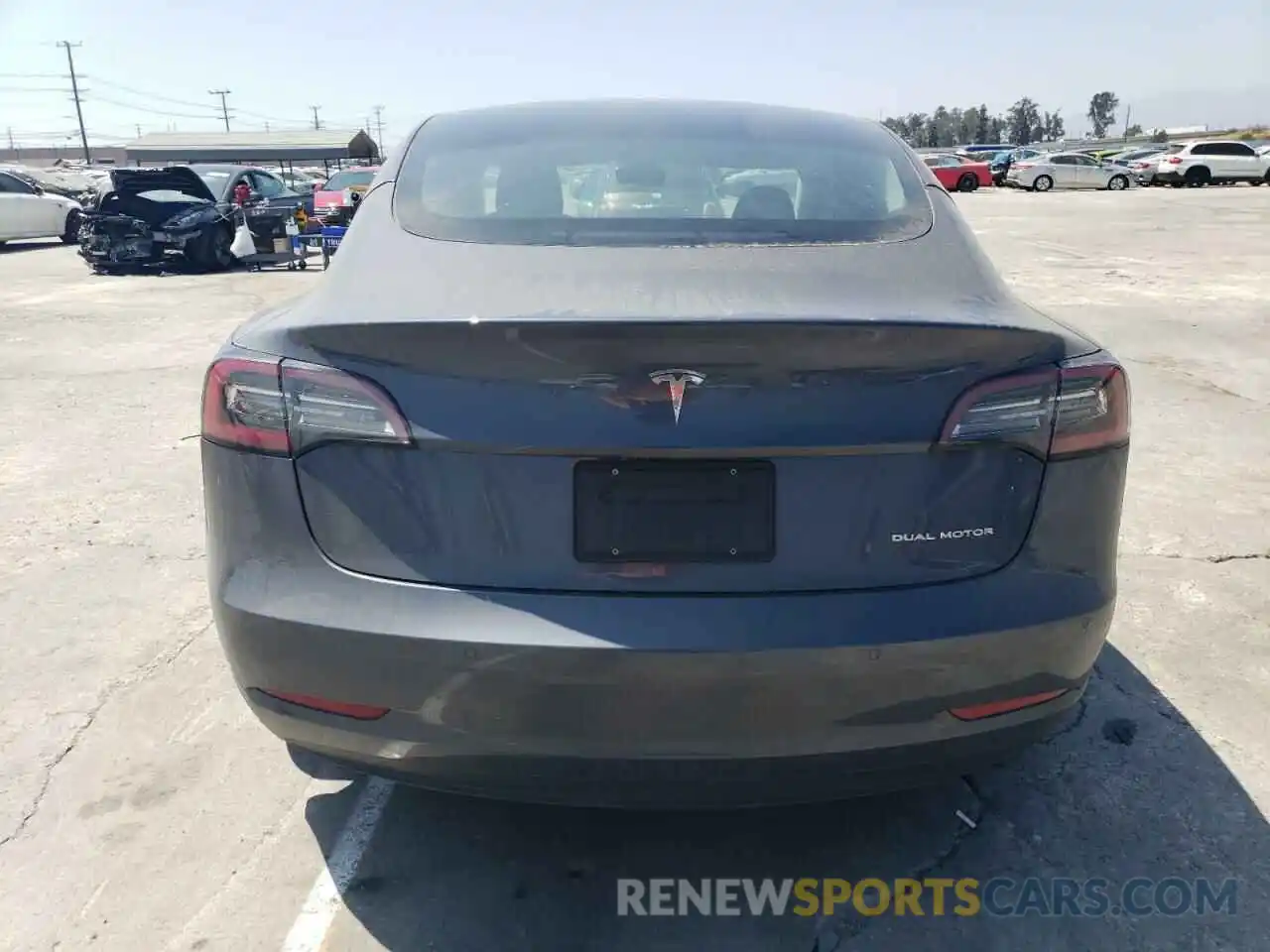 6 Photograph of a damaged car 5YJ3E1EB3NF274364 TESLA MODEL 3 2022