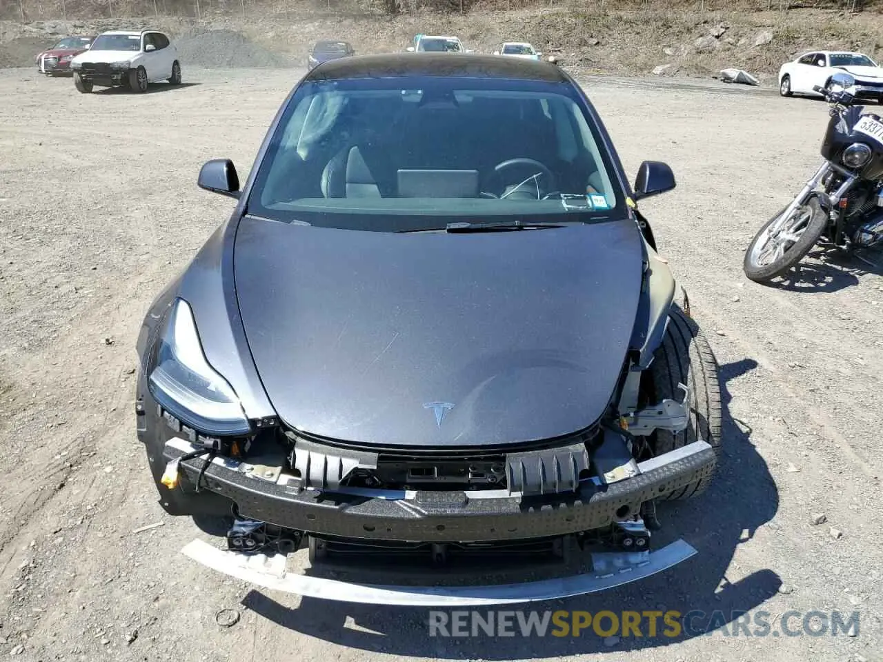 5 Photograph of a damaged car 5YJ3E1EB3NF275319 TESLA MODEL 3 2022