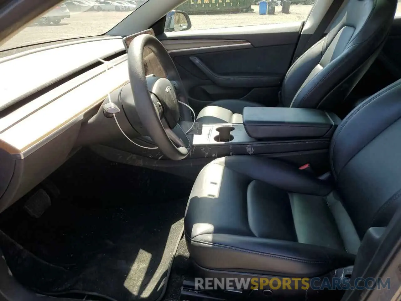 7 Photograph of a damaged car 5YJ3E1EB3NF275319 TESLA MODEL 3 2022