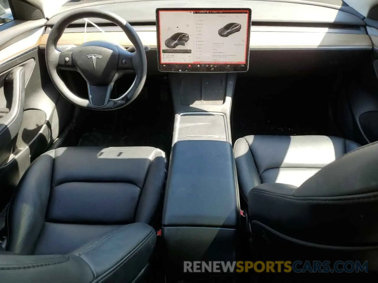 8 Photograph of a damaged car 5YJ3E1EB3NF275319 TESLA MODEL 3 2022
