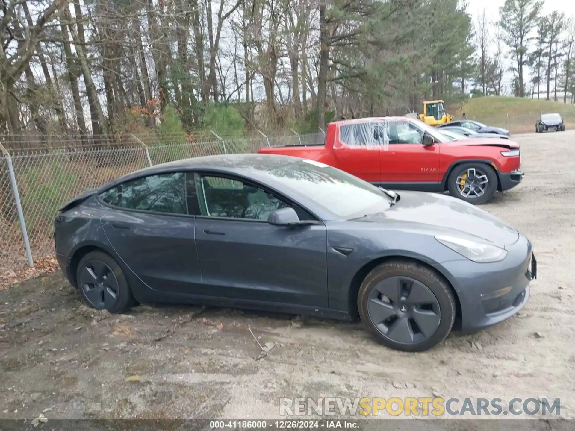 12 Photograph of a damaged car 5YJ3E1EB3NF275997 TESLA MODEL 3 2022