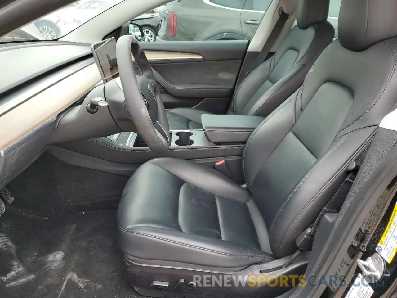 7 Photograph of a damaged car 5YJ3E1EB3NF278091 TESLA MODEL 3 2022