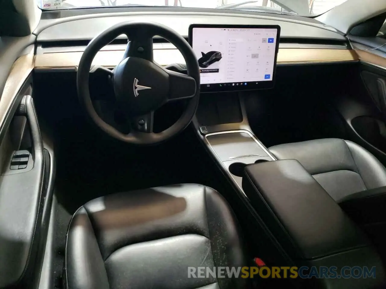 8 Photograph of a damaged car 5YJ3E1EB3NF286174 TESLA MODEL 3 2022