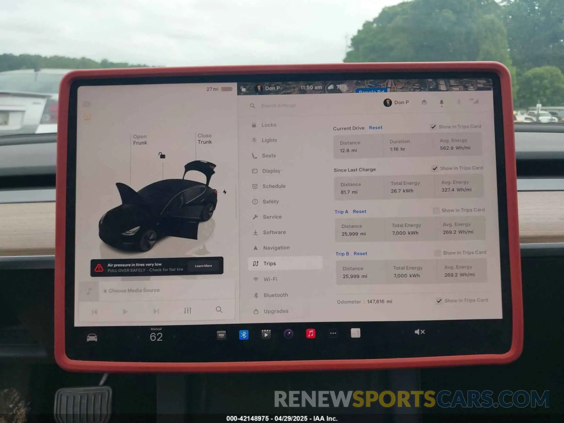 7 Photograph of a damaged car 5YJ3E1EB3NF289057 TESLA MODEL 3 2022