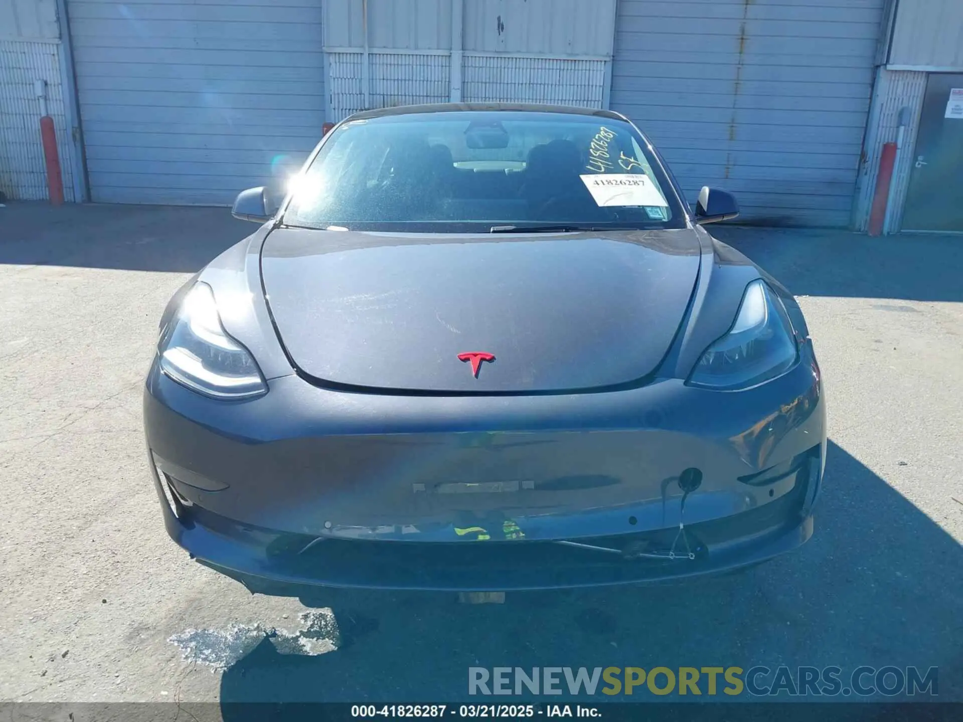13 Photograph of a damaged car 5YJ3E1EB3NF290550 TESLA MODEL 3 2022