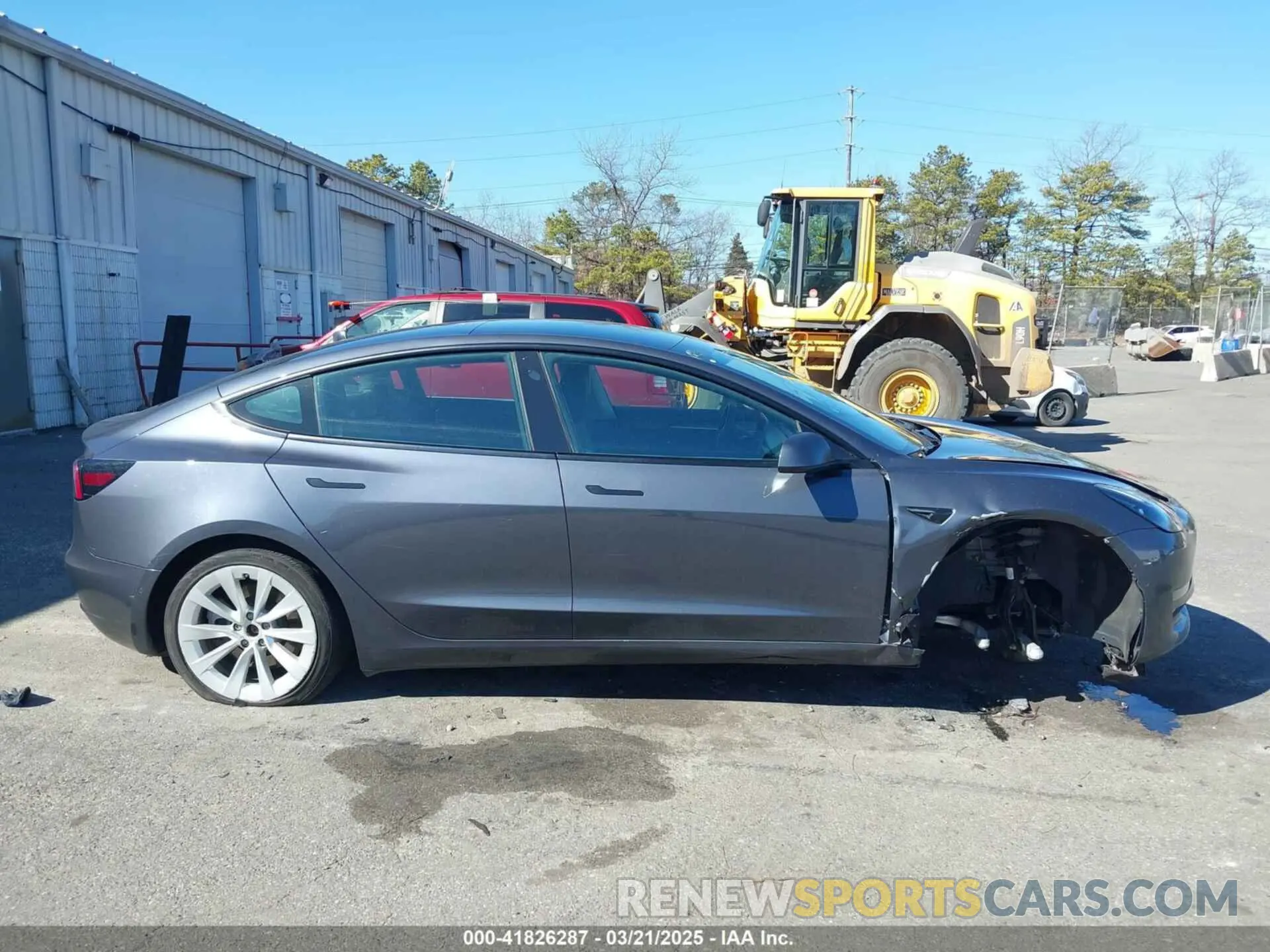 14 Photograph of a damaged car 5YJ3E1EB3NF290550 TESLA MODEL 3 2022